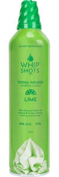 Whipshots Vodka Infused Lime Whipped Cream