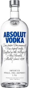 Absolut Vodka  NV / 1.75 L.