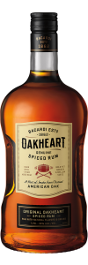 Bacardi Oakheart Spiced Rum  NV / 1.75 L.