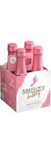 Barefoot Bubbly Pink Moscato | California Champagne  NV / 187 ml. 4 pack