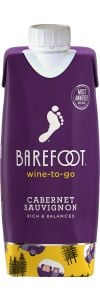 Barefoot wine-to-go Cabernet Sauvignon  NV / 500 ml. Tetra Pak