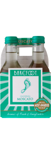 Barefoot Moscato  NV / 187 ml. 4 pack