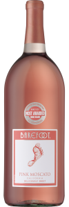 Barefoot Pink Moscato  NV / 1.5 L.