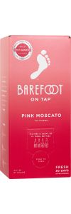 Barefoot On Tap Pink Moscato  NV / 3.0 L. box
