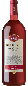 Beringer Main & Vine White Merlot  NV / 1.5 L.