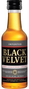 Black Velvet | Blended Canadian Whisky  NV / 50 ml.