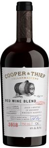 Cooper & Thief Red Wine Blend | Aged 3 Months in Bourbon Whiskey Barrels  2021 / 750 ml.