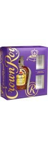 Crown Royal  NV / 750 ml. gift set with two signature rocks glasses