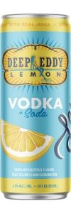 Deep Eddy Lemon Vodka & Soda  NV / 12 oz. can | 4 pack