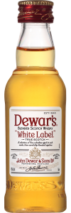 Dewar's "White Label" | Blended Scotch Whisky  NV / 50 ml.