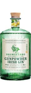 Drumshanbo Gunpowder Irish Gin with Sardinian Citrus  NV / 750 ml.