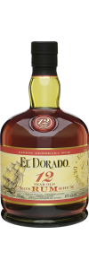 El Dorado 12 Year Old Finest Demerara Rum  NV / 750 ml.