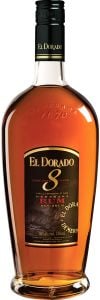 El Dorado Demerara Rum Cask Aged 8 Years  NV / 750 ml.