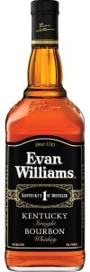 Evan Williams Black Label | Kentucky Straight Bourbon Whiskey  NV / 1.0 L.