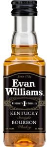 Evan Williams Black Label | Kentucky Straight Bourbon Whiskey  NV / 50 ml.
