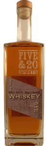 Five & 20 Spirits SB2 Rye Whiskey | Small Batch Small Barrel  NV / 750 ml.