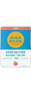 High Noon Peach Hard Seltzer  NV / 355 ml. can | 4 pack