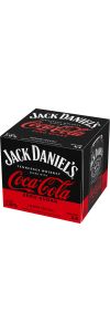Jack Daniel's & Coca Cola Zero Sugar  NV / 355 ml. can | 4 pack