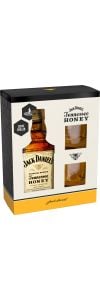 Jack Daniel's Tennessee Honey  NV / 750 ml. gift set with 2 glasses