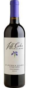 Jeff Cohn Cellars St. Peter's Church Vineyard Zinfandel  2015 / 750 ml.