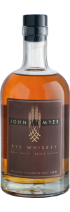 John Myer Rye Whiskey  NV / 750 ml.