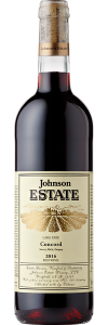 Johnson Estate Concord  2020 / 750 ml.