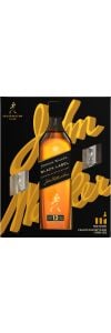Johnnie Walker Black Label | Blended Scotch Whisky Aged 12 Years  NV / 750 ml. gift set 2 highball glasses