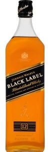 Johnnie Walker Black Label | Blended Scotch Whisky  NV / 1.0 L.
