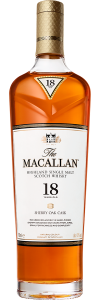 The Macallan Sherry Oak 18 Years Old | Highland Single Malt Scotch Whisky  NV / 750 ml.