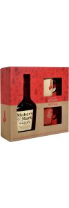 Maker's Mark Kentucky Straight Bourbon Whisky  NV / 750 ml. gift set with 2 ceramic mugs
