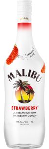 Malibu Strawberry | Caribbean Rum with Pineapple Liqueur  NV / 1.0 L.