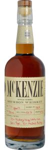 McKenzie Single Barrel Bourbon Whiskey Aged 8 Years  NV / 750 ml.