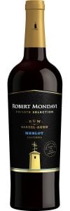 Robert Mondavi Private Selection Rum Barrel-Aged Merlot  2019 / 750 ml.