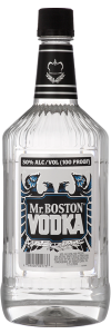 Mr. Boston 100 proof Vodka  NV / 1.75 L.