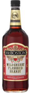 Mr. Boston Wild Cherry Flavored Brandy  NV / 1.0 L.