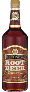Mr. Boston Root Beer Schnapps  NV / 1.0 L.