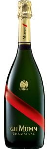 G.H. Mumm Cordon Rouge Brut Champagne  NV / 750 ml. gift set with 2 glasses
