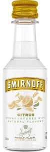 Smirnoff Citrus | Vodka Infused with Natural Flavors  NV / 50 ml.