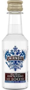 Smirnoff Dark Roasted Espresso 100 Proof | Vodka Infused with Natural Flavors  NV / 50 ml.