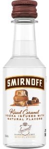 Smirnoff Kissed Caramel | Vodka Infused with Natural Flavors  NV / 50 ml.