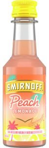Smirnoff Peach Lemonade | Vodka Infused with Natural Flavors  NV / 50 ml.