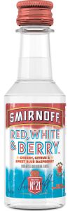 Smirnoff Red, White & Berry | Vodka with Cherry, Citrus & Sweet Blue Raspberry  NV / 50 ml.