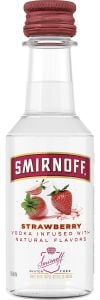 Smirnoff Strawberry | Vodka Infused with Natural Flavors  NV / 50 ml.