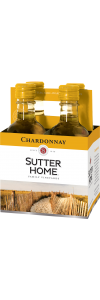 Sutter Home Chardonnay  NV / 187 ml. 4 pack