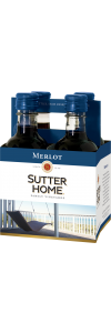 Sutter Home Merlot  NV / 187 ml. 4 pack