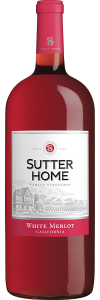 Sutter Home White Merlot  NV / 1.5 L.