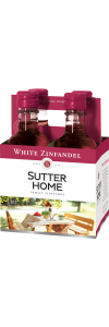Sutter Home White Zinfandel  NV / 187 ml. 4 pack