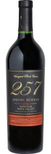 Vineyard Block Estate 257 Special Reserve Cabernet Sauvignon  2020 / 750 ml.