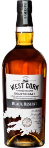 West Cork Black Reserve Irish Whiskey  NV / 750 ml.