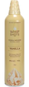 Whipshots Vanilla | Vodka Infused Whipped Cream  NV / 200 ml. aerosol can